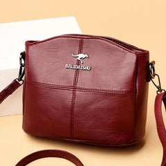 Luxury Designer Female Leather Purse and Handbag