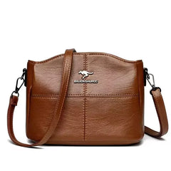 Luxury Designer Female Leather Purse and Handbag