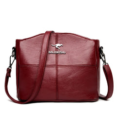 Luxury Designer Female Leather Purse and Handbag
