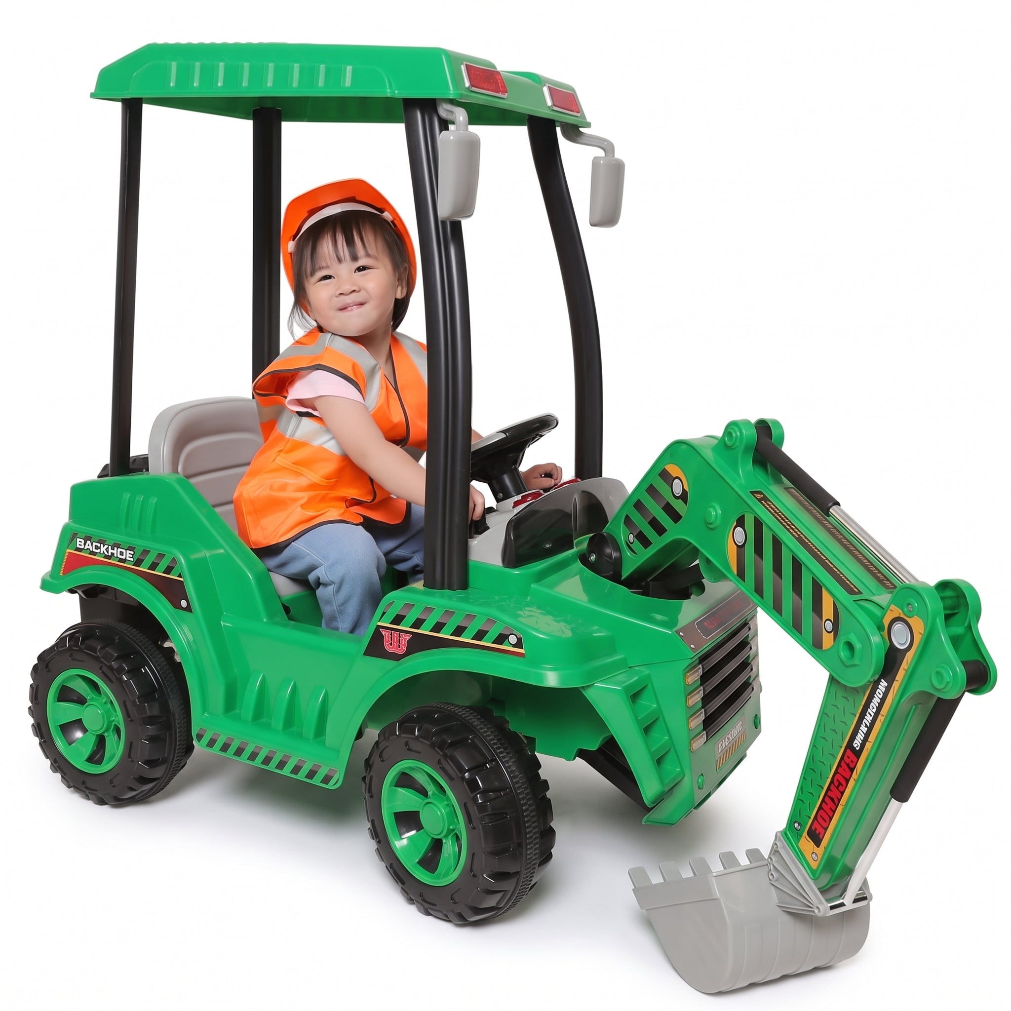 Kids Ride-On Excavator Truck