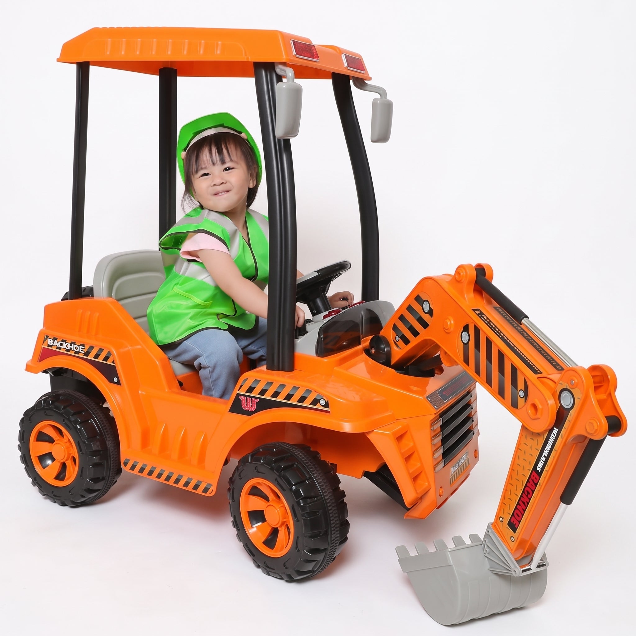 Kids Ride-On Excavator Truck