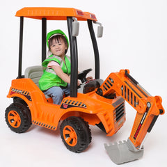 Kids Ride-On Excavator Truck