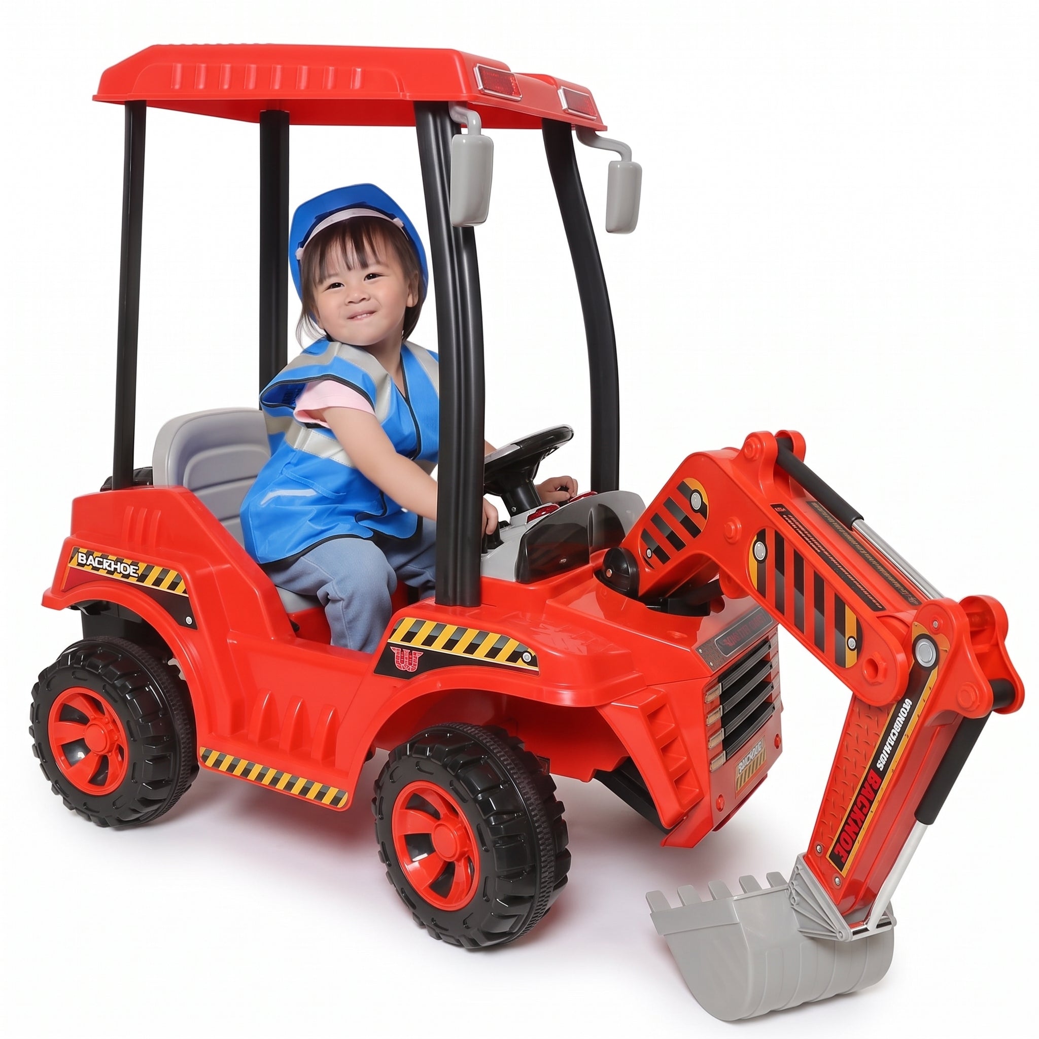 Kids Ride-On Excavator Truck