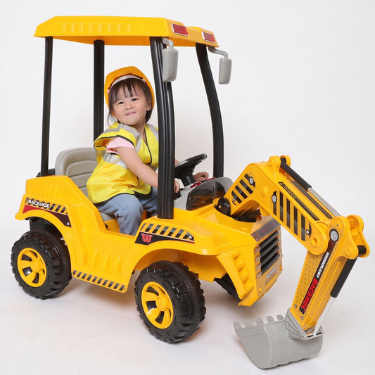Kids Ride-On Excavator Truck