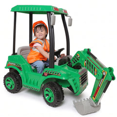 Kids Ride-On Excavator Truck