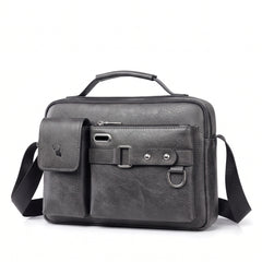 Men's Vintage Leather Crossbody Bag