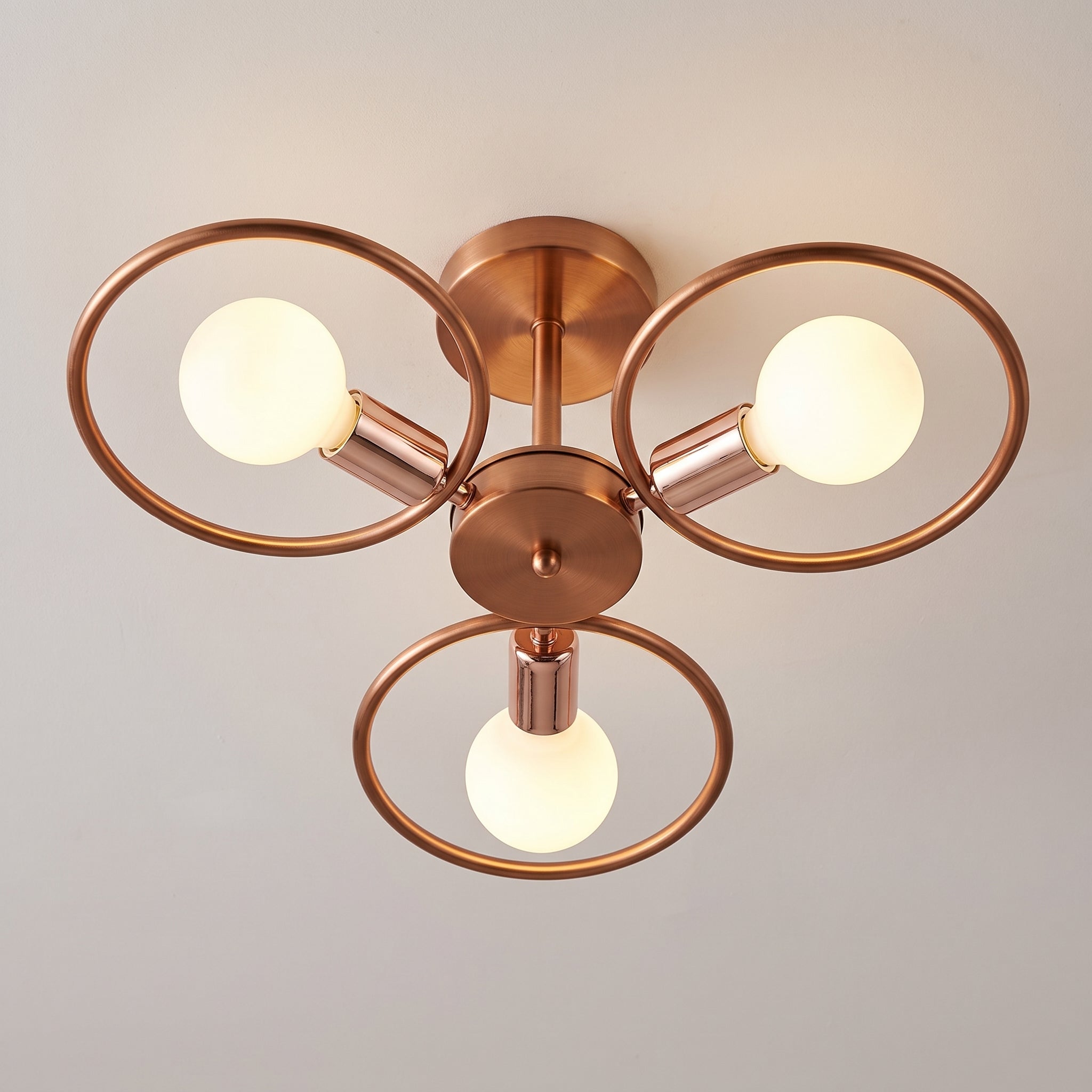 Modern 3-Light Ceiling Chandelier
