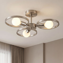 Modern 3-Light Ceiling Chandelier