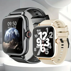 New smartwatch for men and women,  rotating button, Bluetooth response, fitness and sports watch