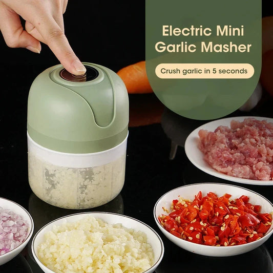 USB Portable Meat Grinder Vegetable Chopper for Kitchen Gadgets