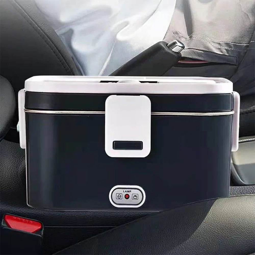 Portable Electric Lunch Box, 24V 12V Portable Food Warmer for Picnic, Office, Dormitory