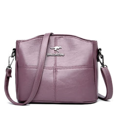 Luxury Designer Female Leather Purse and Handbag