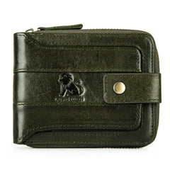Men's leather multifunctional wallet