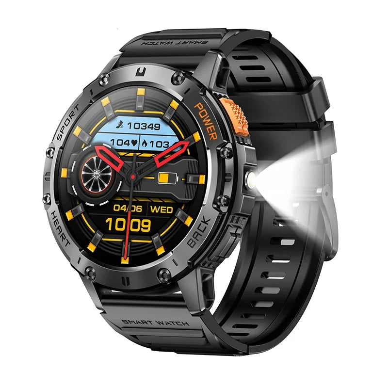 For Android ios New AMOLED Smart Watch Men Smartwatch Man+Box