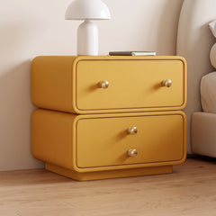 Modern Bedside Table with Storage Drawers
