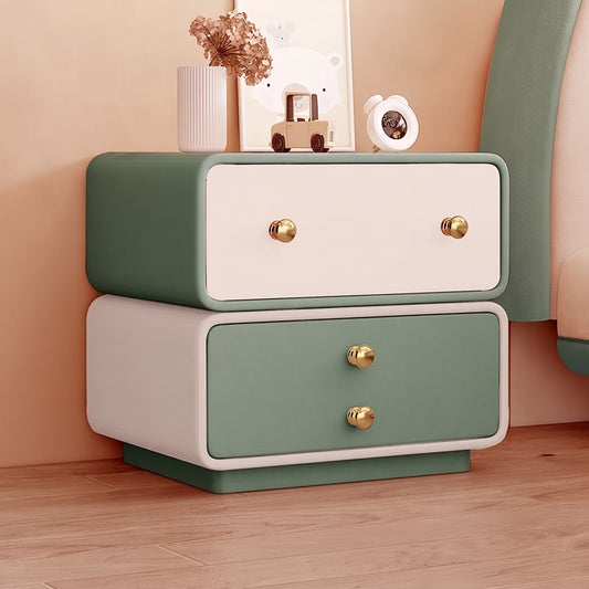 Modern Bedside Table with Storage Drawers