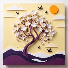 3D Blossom Tree Wall Art